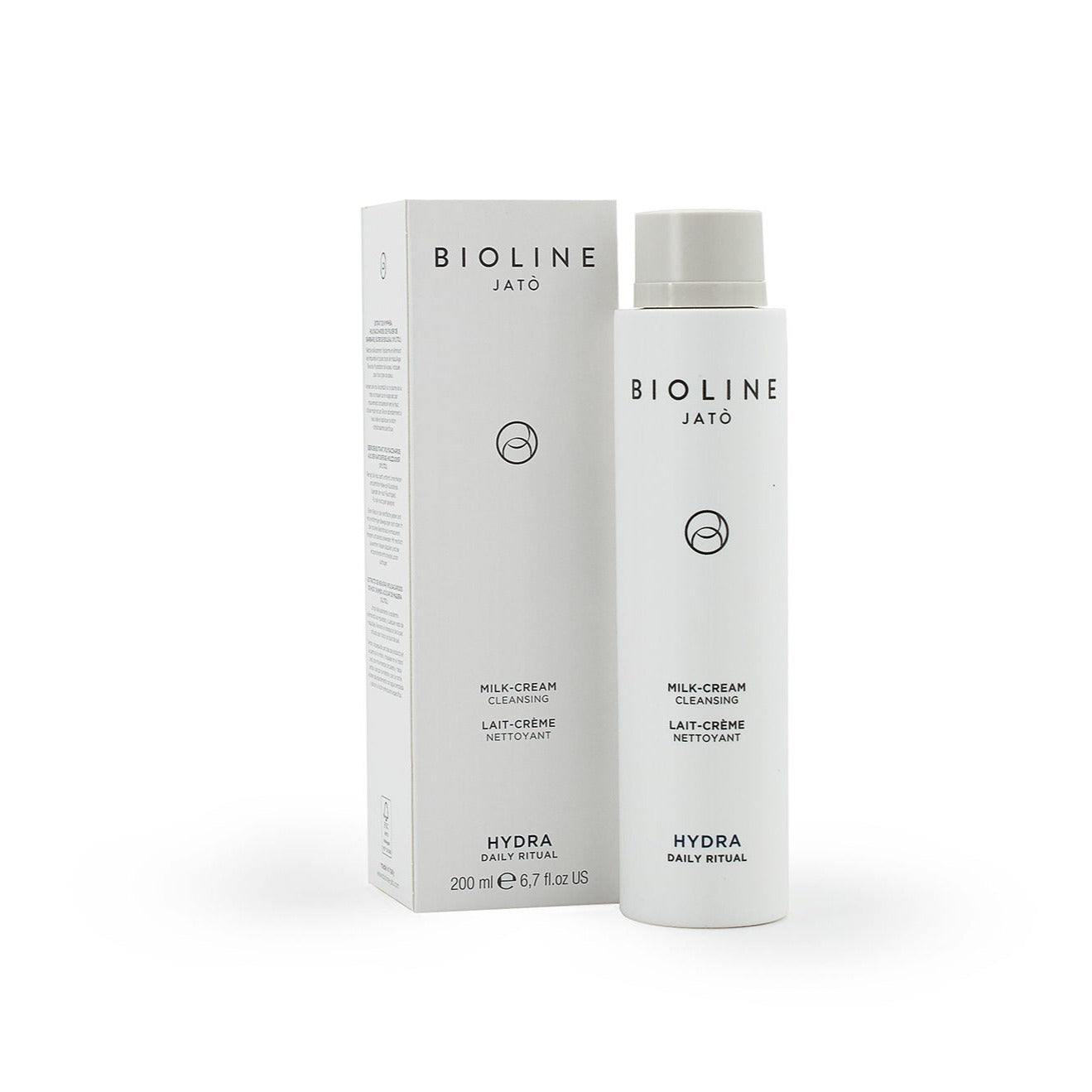Från Bioline Jató, Daily Ritual. Rengör skonsamt huden, tar bort orenheter och all spår av makeup. Gynnar hudens återfuktning.